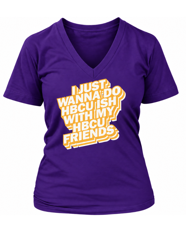 HBCU Friends - Purple and Gold Edition (Womens)