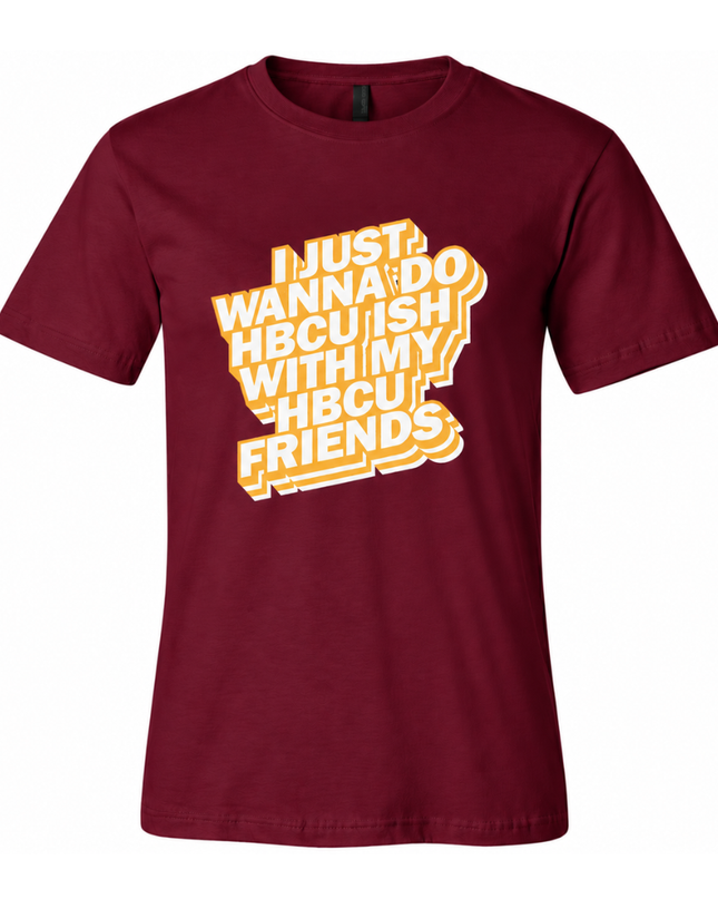 HBCU Friends - Burgundy and Gold (Unisex)
