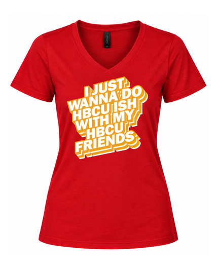HBCU Friends - Red and Gold Edition (Womens)