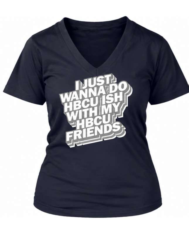 HBCU Friends - Navy and Grey Edition (Womens)