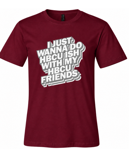 HBCU Friends - Maroon and Grey (Unisex)