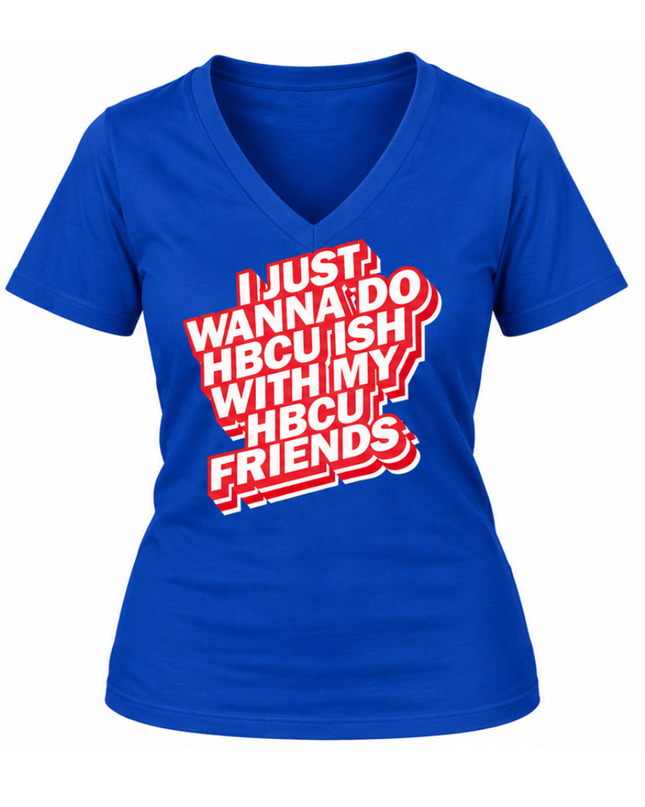 HBCU Friends - Royal Blue and Red Edition (Womens)