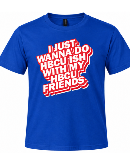HBCU Friends - Royal Blue and Red (Unisex)