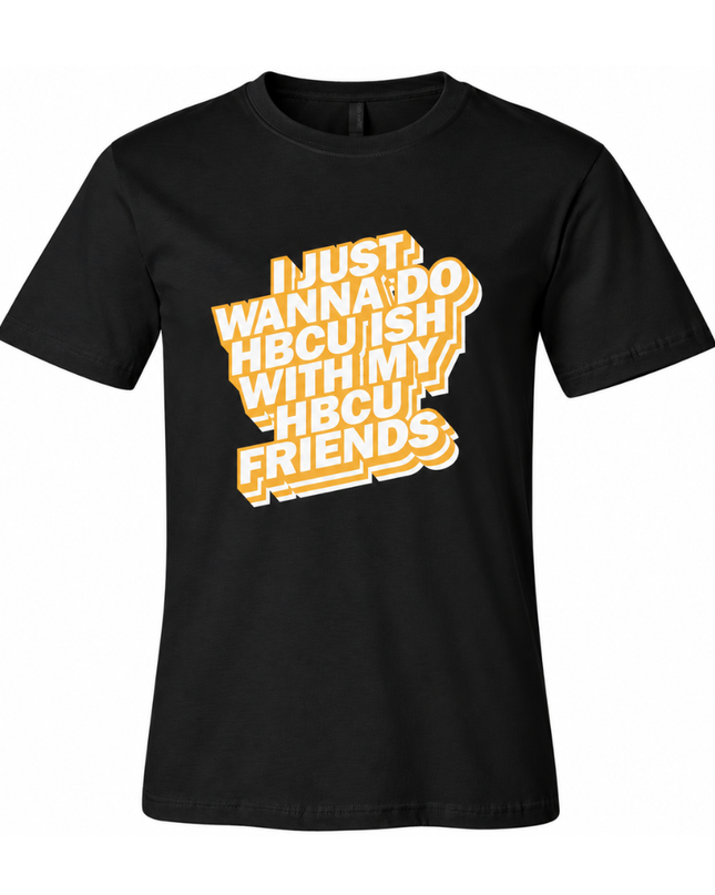HBCU Friends - Black and Gold Edition (Unisex)
