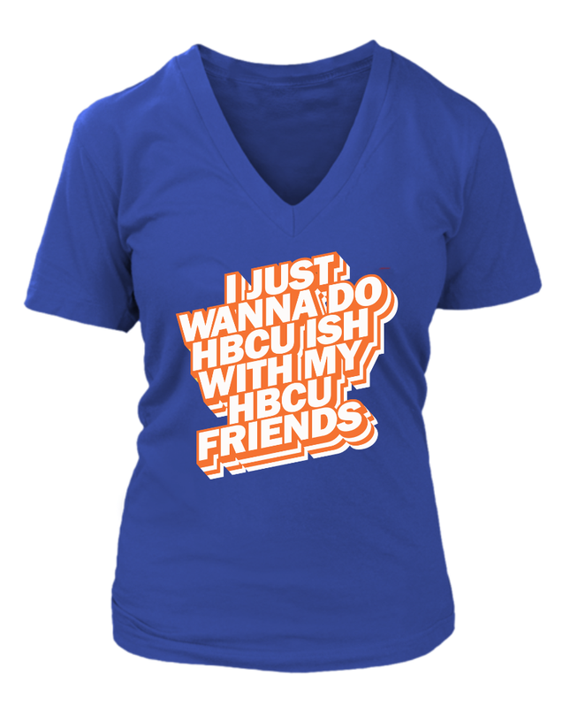 HBCU Friends - Royal Blue and Orange Edition (Womens)