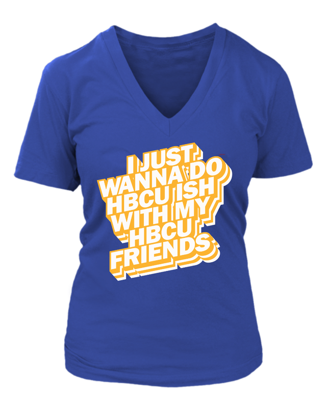 HBCU Friends - Royal Blue and Gold Edition (Womens)