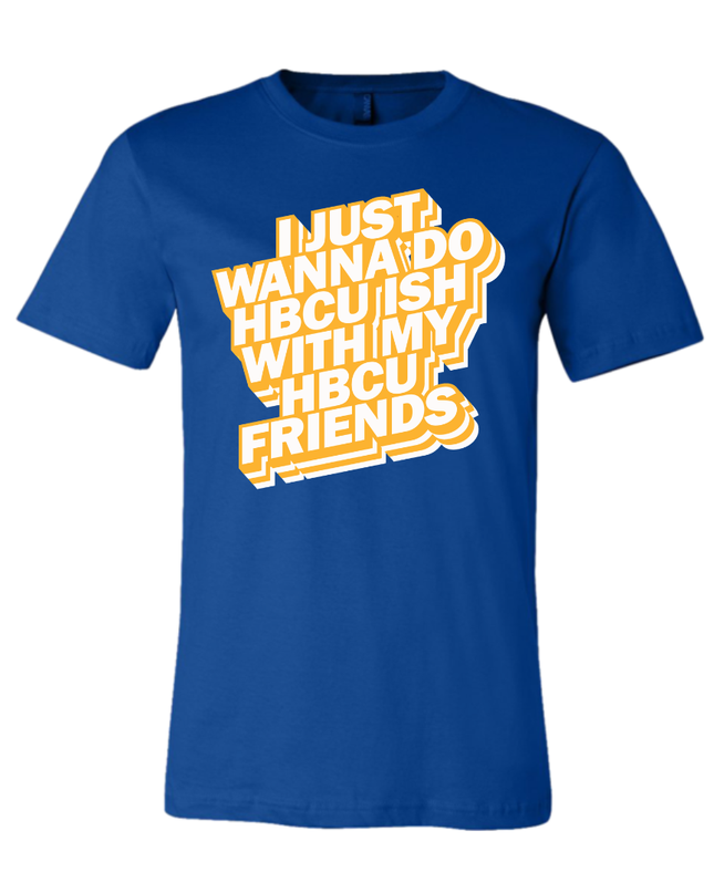 HBCU Friends - Royal Blue and Gold (Unisex)