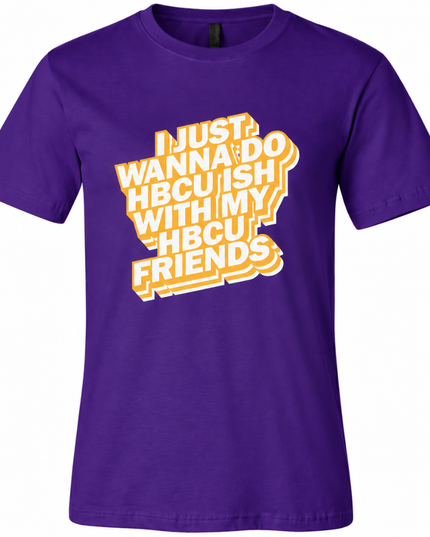 HBCU Friends - Purple and Gold Edition (Unisex)