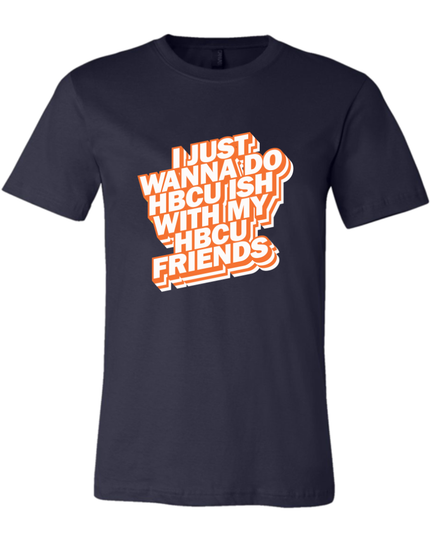 HBCU Friends - Navy and Orange Edition