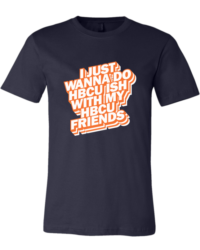 HBCU Friends - Navy and Orange Edition