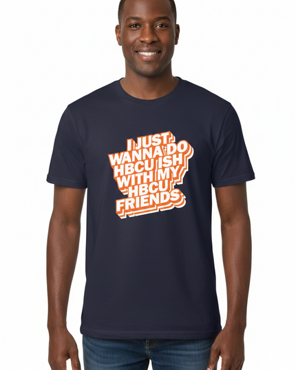 HBCU Friends - Navy and Orange Edition