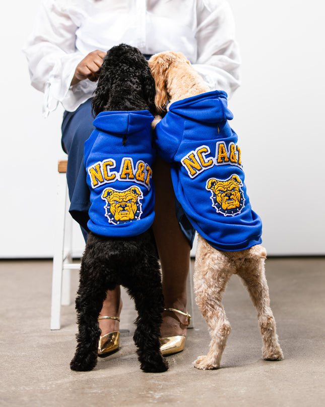 PREORDER ONLY - North Carolina A&T Dog Hoodie